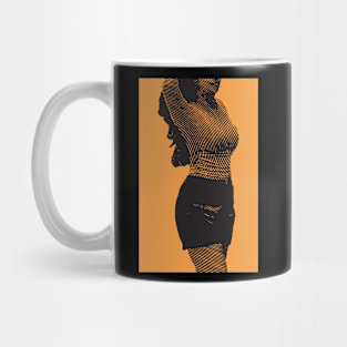 Abstract Aestethic Girl Mug